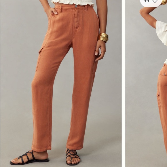 NWT 💙 Anthro Cloth & Stone straight cargo pants - Picture 2 of 6